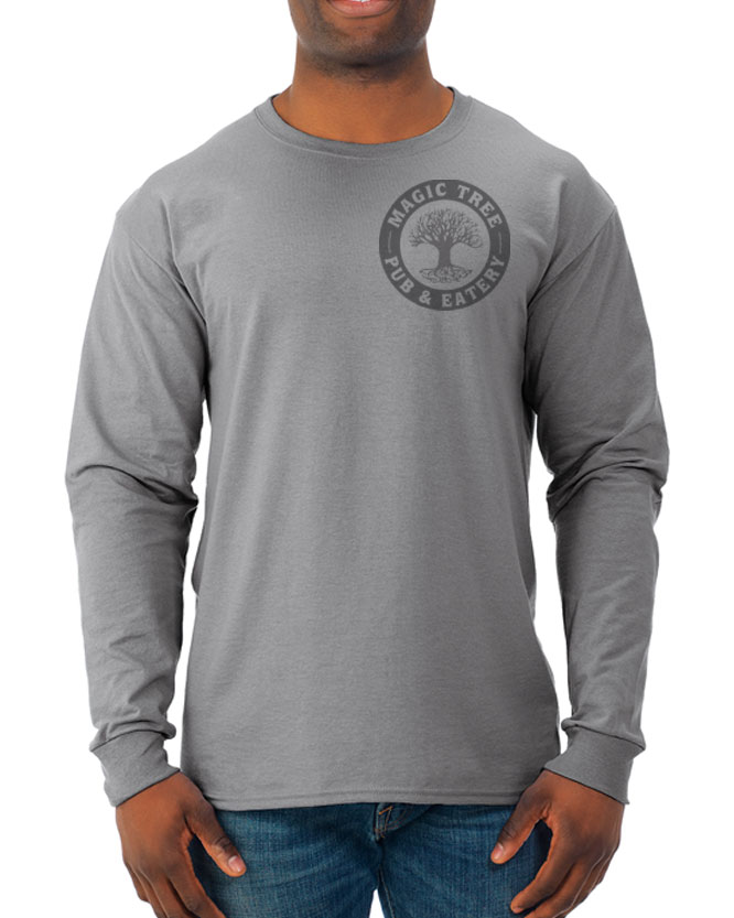 Classic Logo Long Sleeve T-Shirt - Magic Tree Pub & Eatery